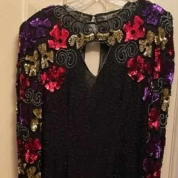 Formal Beaded Gown - PL - Floor Length - Picture 2 of 3